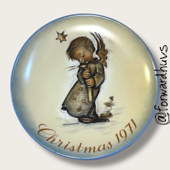 1971 Schmid “Christmas Plate” – Sister Berta Hummel – No Box - Picture 3 of 6
